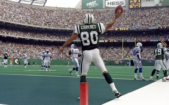Wide Receiver Legend from the New York Jets